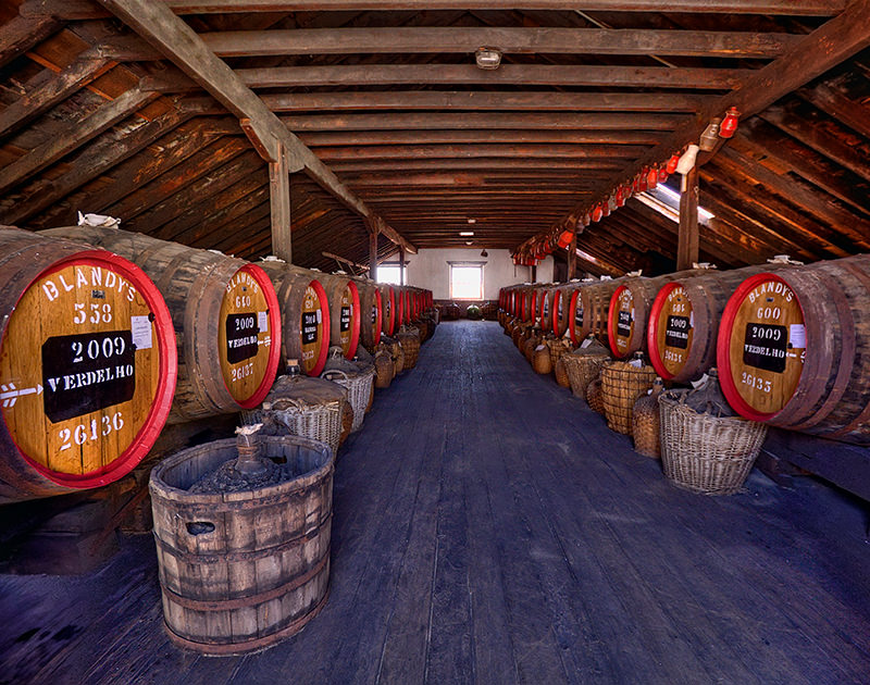 wooden wine casks